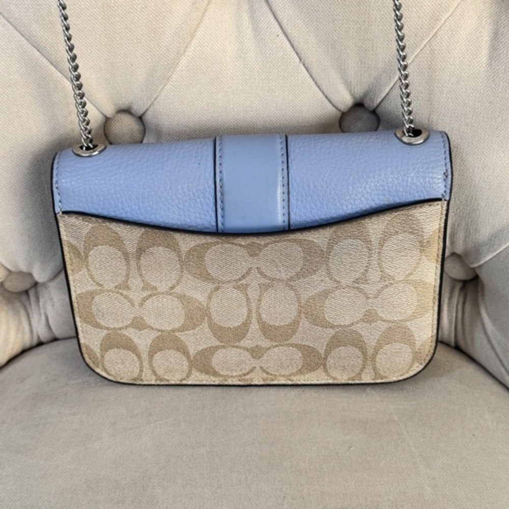 Coach Georgie Crossbody Signature Canvas Leather - Picture 5 of 15